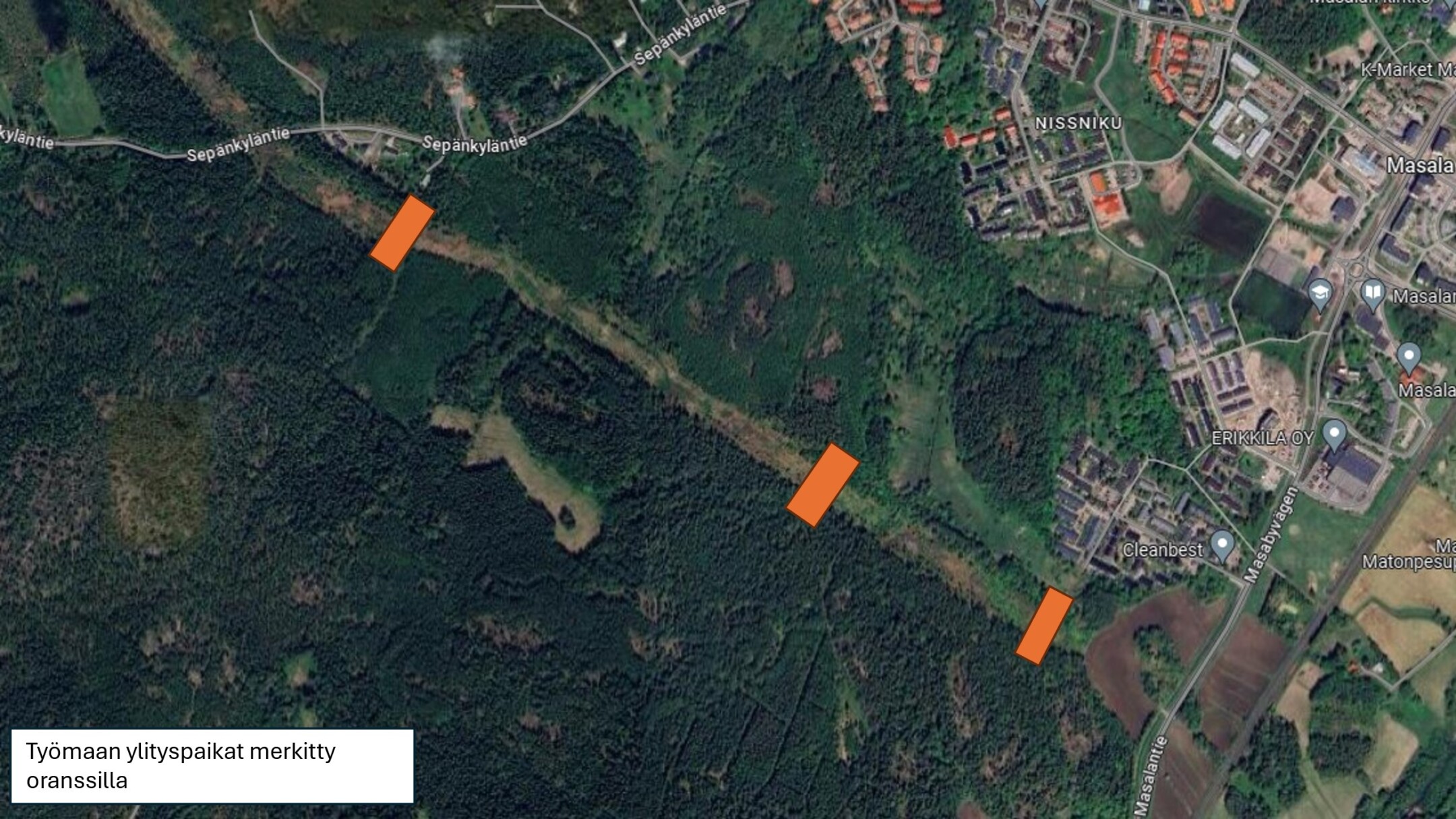 110 kV Maakaapelin rakennusurakka - Destia